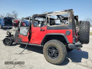 2017 Jeep Wrangler Unlimited Rubicon с VIN 1C4BJWFG6HL751417, выставлен на аукционе Copart как лот 48588335 с пробегом Не указан миль и На запчасти • Non repairable. История ставок и продаж доступна на DreamBid. Изображение 2.