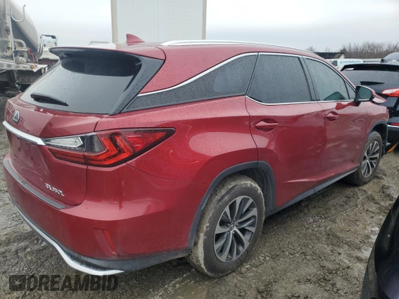 2022 Lexus RX 350L with VIN JTJHZKFA4N2040501, listed as a Copart auction lot 88469235 with 5,793 mi miles and Salvage title. Bid and sale history available at DreamBid. Image 3.