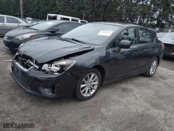 2012 Subaru Impreza Sedan 2.0i Premium with VIN JF1GJAC6XCH013674, listed as a IAAI auction lot 41081921 with 104,703 mi miles. Bid and sale history available at carsss.com. Image 17.