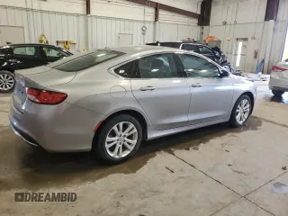 2015 Chrysler 200 Limited with VIN 1C3CCCABXFN742153, listed as a Copart auction lot 61244535 with 106,048 mi miles and Clean title. Bid and sale history available at DreamBid. Image 3.