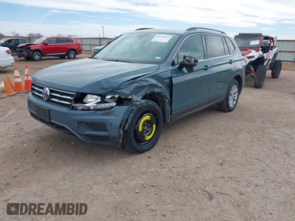 2019 Volkswagen Tiguan SE with VIN 3VV3B7AX3KM139472, listed as a IAAI auction lot 41674213 with 47,990 mi miles and . Bid and sale history available at DreamBid. Image 18.