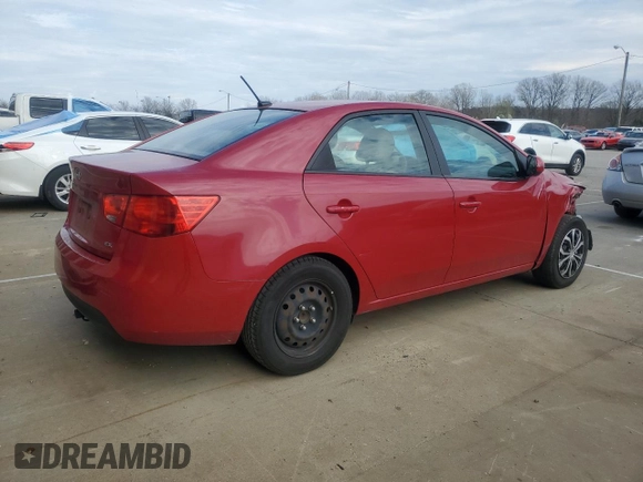 2013 Kia Forte EX with VIN KNAFU4A24D5702348, listed as a Copart auction lot 51238945 with 177,558 mi miles and Salvage Title. Bid and sale history available at carsss.com. Image 3.