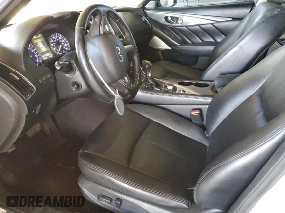 2017 Infiniti Q50 Premium with VIN JN1EV7AP3HM743044, listed as a Copart auction lot 52437985 with 116,193 mi miles and Salvage Title. Bid and sale history available at carsss.com. Image 7.