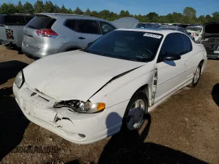 2003 Chevrolet Monte Carlo SS with VIN 2G1WX12K039157010, listed as a Copart auction lot 69528724 with 101,934 mi miles and Salvage Title. Bid and sale history available at carsss.com. Image 1.