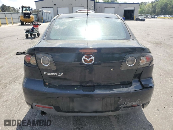 2009 Mazda 3 i Touring Value with VIN JM1BK32F191238212, listed as a Copart auction lot 51818015 with 266,993 mi miles and Salvage Title. Bid and sale history available at DreamBid. Image 6.