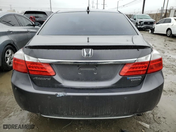 2015 Honda Accord Hybrid Touring with VIN 1HGCR6F74FA009959, listed as a Copart auction lot 49741645 with 105,646 mi miles and Salvage Title. Bid and sale history available at carsss.com. Image 6.