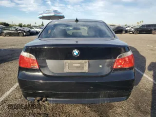 2006 BMW 5 Series 530i with VIN WBANE73506CM41414, listed as a Copart auction lot 75316884 with 177,977 mi miles and Salvage Title. Bid and sale history available at carsss.com. Image 6.