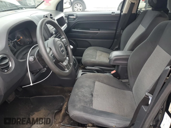 2015 Jeep Compass Sport with VIN 1C4NJCBA1FD226513, listed as a Copart auction lot 45859975 with 159,895 mi miles and Salvage Title. Bid and sale history available at carsss.com. Image 7.