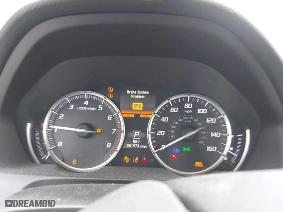 2020 Acura TLX with VIN 19UUB1F33LA001937, listed as a IAAI auction lot 40716068 with 51,973 mi miles. Bid and sale history available at carsss.com. Image 7.