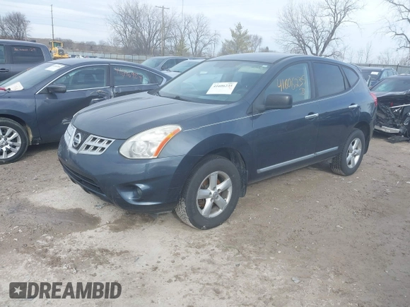 2012 Nissan Rogue S with VIN JN8AS5MV4CW700417, listed as a IAAI auction lot 41606235 with 141,935 mi miles and . Bid and sale history available at DreamBid. Image 2.