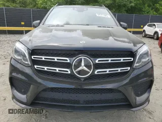 2019 Mercedes-Benz GLS 550 with VIN 4JGDF7DE2KB223383, listed as a Copart auction lot 59771305 with 66,193 mi miles and Salvage title. Bid and sale history available at DreamBid. Image 5.