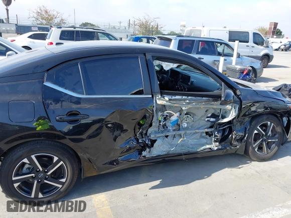 2024 Nissan Sentra SV with VIN 3N1AB8CVXRY256902, listed as a IAAI auction lot 42326382 with 12,796 mi miles and . Bid and sale history available at DreamBid. Image 6.