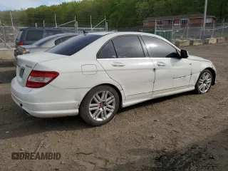 2008 Mercedes-Benz C 300 Sport with VIN WDDGF81X08F119804, listed as a Copart auction lot 53625085 with 176,017 mi miles and Salvage Title. Bid and sale history available at carsss.com. Image 3.