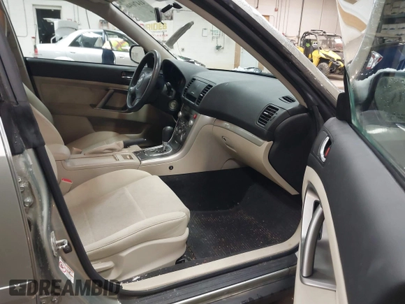 2009 Subaru Outback with VIN 4S4BP60C397337814, listed as a IAAI auction lot 41476946 with 87,351 mi miles. Bid and sale history available at carsss.com. Image 5.