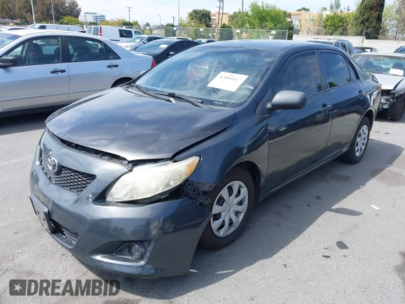 2009 Toyota Corolla with VIN 1NXBU40E49Z105013, listed as a IAAI auction lot 42004417 with 350,091 mi miles. Bid and sale history available at carsss.com. Image 2.