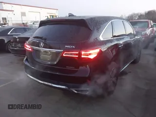 2017 Acura MDX with VIN 5J8YD4H37HL005849, listed as a IAAI auction lot 41261329 with 100,124 mi miles. Bid and sale history available at carsss.com. Image 4.