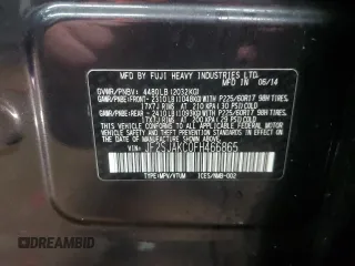 2015 Subaru Forester 2.5i Limited with VIN JF2SJAKC0FH466865, listed as a Copart auction lot 51744265 with 64,306 mi miles and Salvage Title. Bid and sale history available at carsss.com. Image 12.