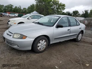 2004 Chevrolet Cavalier with VIN 1G1JC52F847302751, listed as a Copart auction lot 66051734 with 186,915 mi miles and Salvage Title. Bid and sale history available at carsss.com. Image 1.