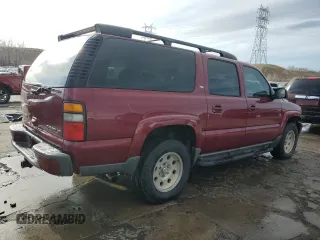 2005 Chevrolet Suburban Z71 with VIN 3GNFK16Z55G232975, listed as a Copart auction lot 49675205 with 319,956 mi miles and Salvage Title. Bid and sale history available at carsss.com. Image 3.