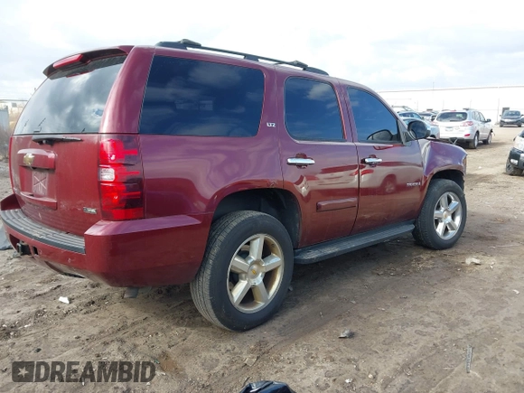 2008 Chevrolet Tahoe 1LT with VIN 1GNFK13098J103680, listed as a IAAI auction lot 41882086 with 167,559 mi miles and . Bid and sale history available at DreamBid. Image 4.