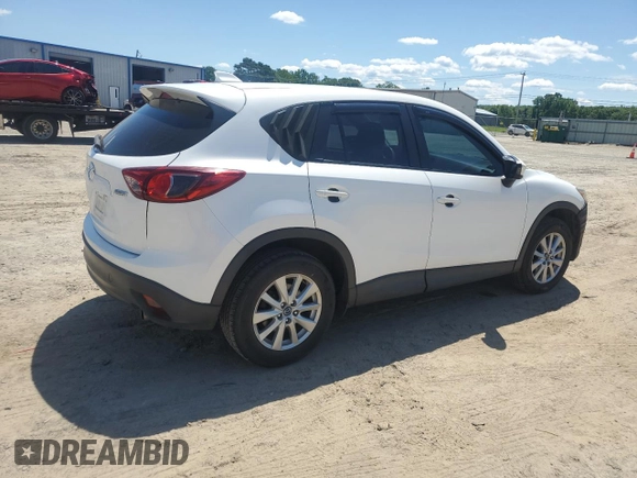 2013 Mazda CX-5 Sport with VIN JM3KE2BE4D0109296, listed as a Copart auction lot 55575555 with 130,112 mi miles and Salvage title. Bid and sale history available at DreamBid. Image 3.