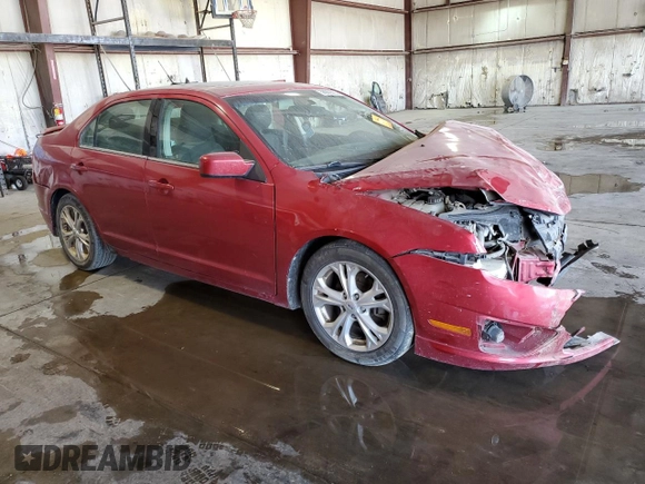 2012 Ford Fusion SE с VIN 3FAHP0HG8CR149105, выставлен на аукционе Copart как лот 56929595 с пробегом Не указан миль и Списание • Salvage title. История ставок и продаж доступна на DreamBid. Изображение 4.