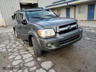 2005 Toyota Sequoia Limited with VIN 5TDBT48A35S255279, listed as a Copart auction lot 86393024 with 223,622 mi miles and Salvage Title. Bid and sale history available at carsss.com. Image 12.