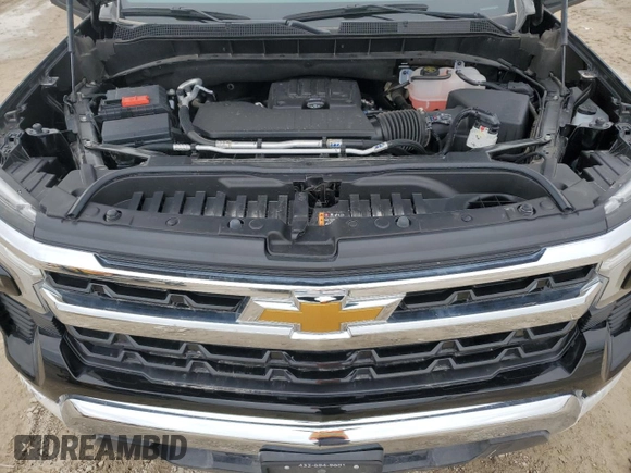 2024 Chevrolet Silverado 1500 LT with VIN 3GCPACEK5RG207211, listed as a Copart auction lot 83115004 with 2,901 mi miles and Clean Title. Bid and sale history available at DreamBid. Image 11.
