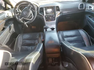 2014 Jeep Grand Cherokee Overland with VIN 1C4RJECG7EC322425, listed as a Copart auction lot 50346275 with 262,886 mi miles and Salvage Title. Bid and sale history available at carsss.com. Image 8.