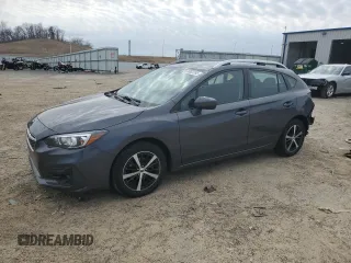 2019 Subaru Impreza Premium with VIN 4S3GTAC66K3757191, listed as a Copart auction lot 50822395 with 128,364 mi miles and Salvage Title. Bid and sale history available at carsss.com. Image 1.