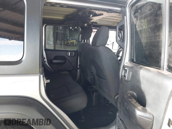 2020 Jeep Wrangler Unlimited Sport S z VIN 1C4HJXDN8LW126929, wystawiony jako IAAI lot #41949281 z przebiegiem 111 085 mil mil oraz . Historia ofert i sprzedaży dostępna na DreamBid. Obrazek 8.