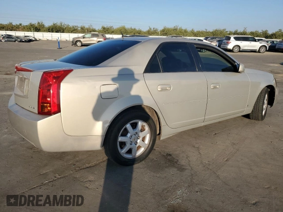 2007 Cadillac CTS with VIN 1G6DM57TX70114183, listed as a Copart auction lot 69693674 with 205,807 mi miles and Salvage Title. Bid and sale history available at carsss.com. Image 3.