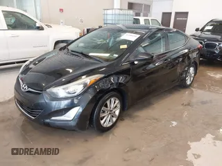 2015 Hyundai Elantra SE with VIN 5NPDH4AE4FH634354, listed as a IAAI auction lot 41596658 with 202,820 mi miles. Bid and sale history available at carsss.com. Image 18.