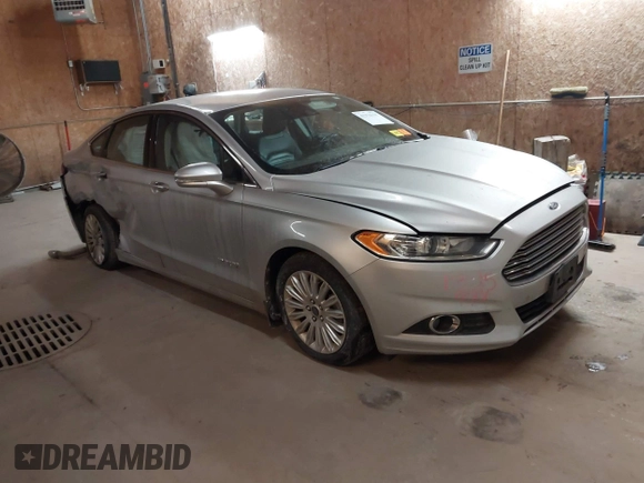 2015 Ford Fusion SE Hybrid with VIN 3FA6P0LU4FR151040, listed as a IAAI auction lot 41376155 with 120,486 mi miles. Bid and sale history available at carsss.com. Image 1.