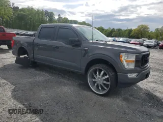 2021 Ford F-150 XL с VIN 1FTEW1CP7MFC76259, выставлен на аукционе Copart как лот 52684345 с пробегом 35 108 миль миль и Списание • Salvage title. История ставок и продаж доступна на DreamBid. Изображение 4.