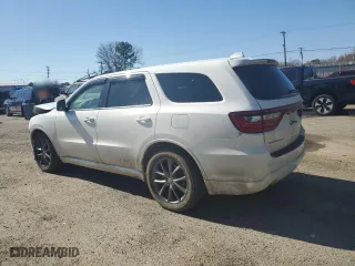 2017 Dodge Durango GT with VIN 1C4RDHDG4HC814101, listed as a Copart auction lot 48484595 with 215,125 mi miles and Salvage Title. Bid and sale history available at carsss.com. Image 2.