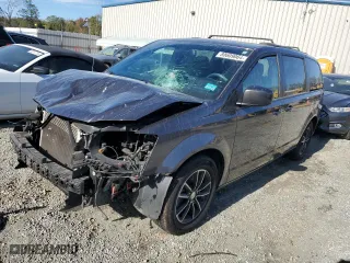 2018 Dodge Grand Caravan GT with VIN 2C4RDGEG7JR335869, listed as a Copart auction lot 80609064 with 81,013 mi miles and Salvage Title. Bid and sale history available at carsss.com. Image 1.