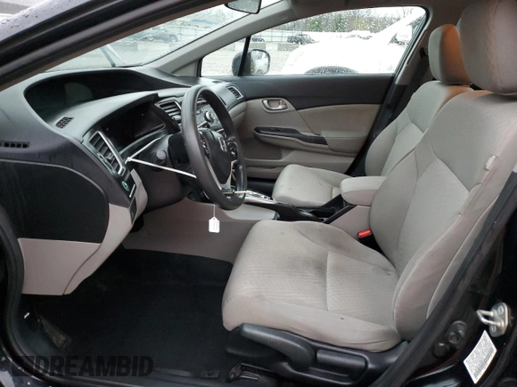 2015 Honda Civic LX with VIN 19XFB2F5XFE093774, listed as a Copart auction lot 51279845 with 81,230 mi miles and Salvage Title. Bid and sale history available at carsss.com. Image 7.