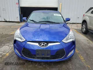 2012 Hyundai Veloster w/Black Int with VIN KMHTC6AD1CU054618, listed as a Copart auction lot 54015373 with 82,443 mi miles and Salvage title. Bid and sale history available at DreamBid. Image 5.