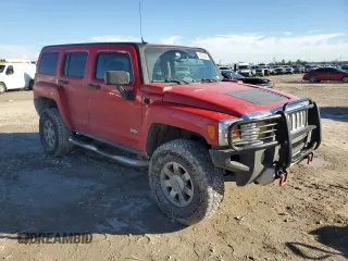 2009 Hummer H3 SUV Luxury with VIN 5GTEN13E598110019, listed as a Copart auction lot 43645845 with 0 mi miles and Clean Title. Bid and sale history available at carsss.com. Image 4.