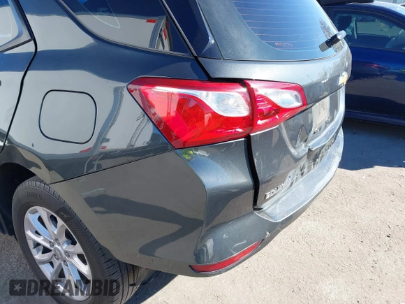 2020 Chevrolet Equinox LS with VIN 3GNAXHEVXLS521380, listed as a IAAI auction lot 40830916 with 72,350 mi miles. Bid and sale history available at carsss.com. Image 18.