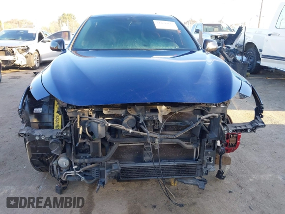 2019 Infiniti Q50 RED SPORT 400 with VIN JN1FV7AP4KM760186, listed as a IAAI auction lot 41626042 with 57,324 mi miles. Bid and sale history available at carsss.com. Image 12.