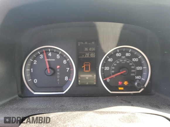 2008 Honda CR-V LX with VIN JHLRE383X8C049728, listed as a Copart auction lot 54934135 with 361,836 mi miles and Salvage Title. Bid and sale history available at carsss.com. Image 9.