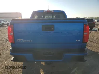 2022 Chevrolet Colorado 2WD LT with VIN 1GCGSCEN9N1330204, listed as a Copart auction lot 62593695 with 26,808 mi miles and Salvage title. Bid and sale history available at DreamBid. Image 6.