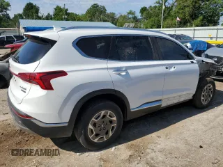 2023 Hyundai Santa Fe Hybrid Blue with VIN 5NMS2DA14PH016259, listed as a Copart auction lot 60311944 with 40,754 mi miles and Salvage Title. Bid and sale history available at carsss.com. Image 3.
