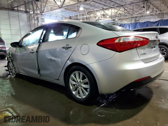 2014 Kia Forte EX with VIN KNAFX4A89E5051098, listed as a Copart auction lot 44071025 with 97,908 mi miles and Clean Title. Bid and sale history available at carsss.com. Image 2.