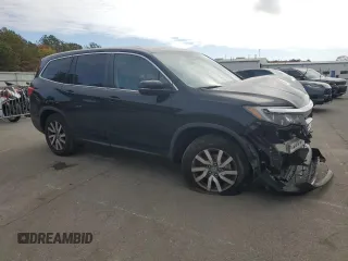 2021 Honda Pilot EX-L z VIN 5FNYF6H57MB031712, wystawiony jako Copart lot #77119974 z przebiegiem 140 118 mil mil oraz Nie do naprawy • Non repairable. Historia ofert i sprzedaży dostępna na DreamBid. Obrazek 4.