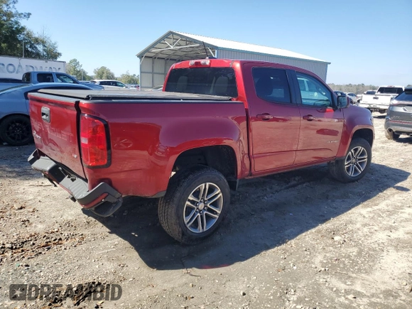 2021 Chevrolet Colorado 2WD Work Truck с VIN 1GCGSBEN9M1295673, выставлен на аукционе Copart как лот 46518885 с пробегом 76 971 миль миль и На запчасти • Non repairable. История ставок и продаж доступна на DreamBid. Изображение 3.