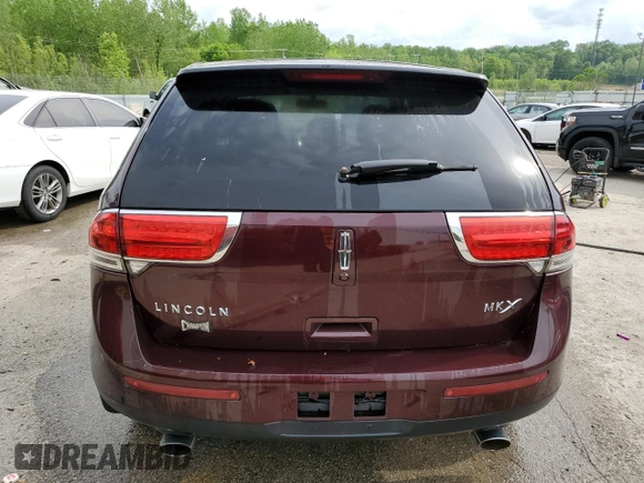 2011 Lincoln MKX z VIN 2LMDJ6JK0BBJ00165, wystawiony jako Copart lot #53438265 z przebiegiem 156 798 mil mil oraz Nie do naprawy • Non repairable. Historia ofert i sprzedaży dostępna na DreamBid. Obrazek 6.