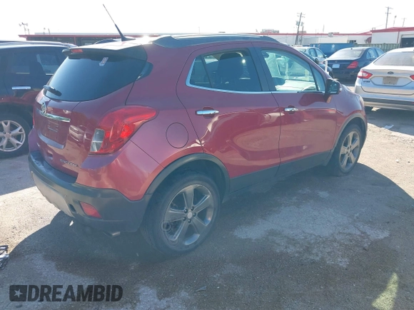 2014 Buick Encore with VIN KL4CJASB3EB694106, listed as a IAAI auction lot 42079224 with 181,435 mi miles. Bid and sale history available at carsss.com. Image 4.
